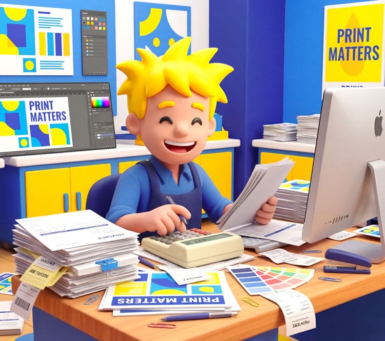 Binkydruk calculatie