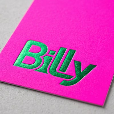 Fluor Hotfoil Billy