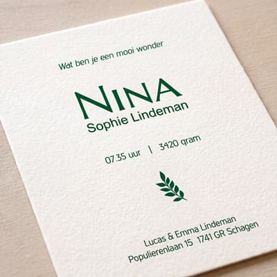 Nina Letterpress 3