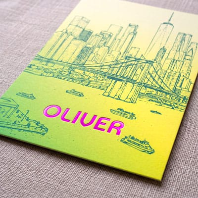 Kaart Oliver New York 1