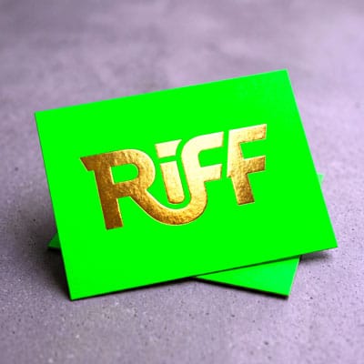 Fluor Geboortekaartje Riff