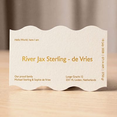 Kaart River Achterzijde