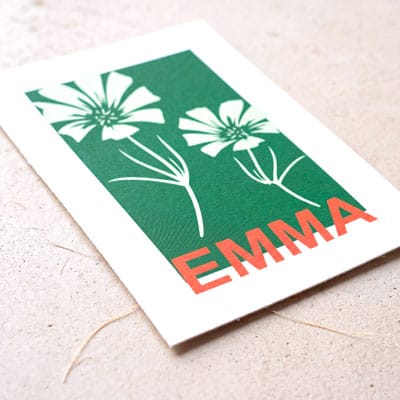 Kaart Emma Fluor Groen 1